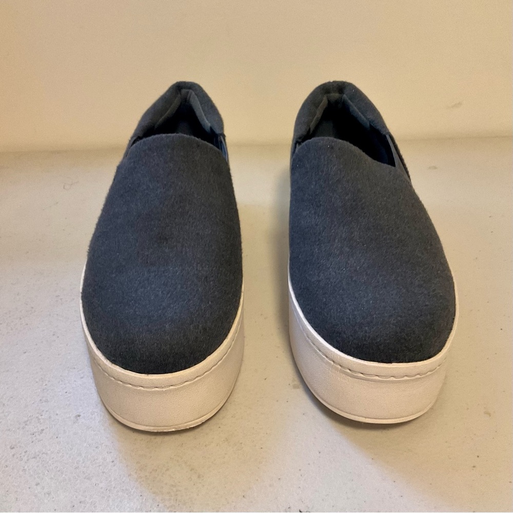 Vince Charcoal Slip-On Sneakers - Picture 2 of 9